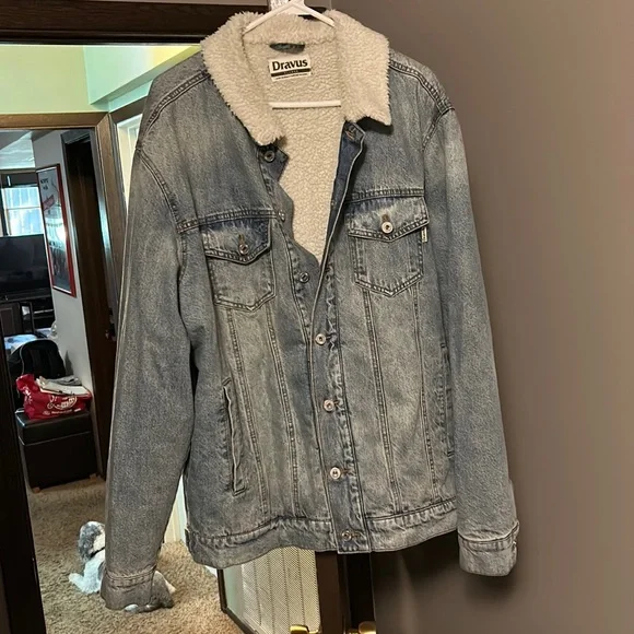 Dravus Men’s Xl Denim Coat